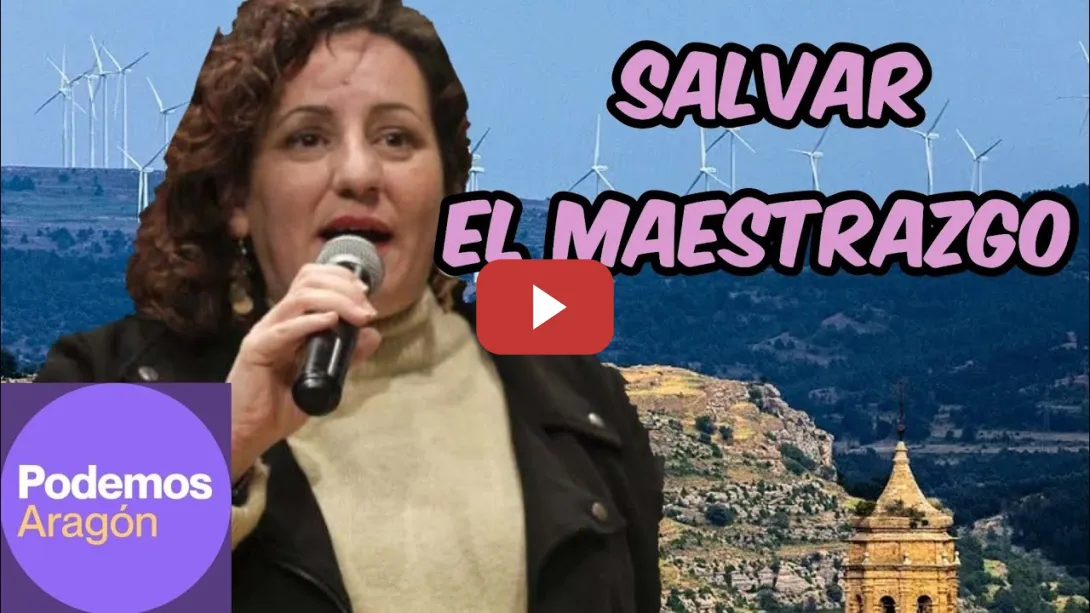 Embedded thumbnail for Podemos Aragón DESTAPA LA CORRUPCIÓN DEL PsoE EN EL MAESTRAZGO