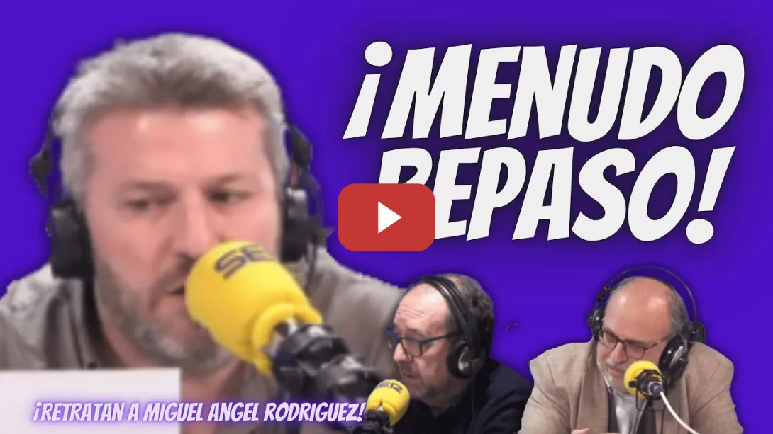 Embedded thumbnail for “RETRATAN” a Miguel Ángel Rodríguez - Aimar Bretos, Jesús Maraña y Enric Juliana