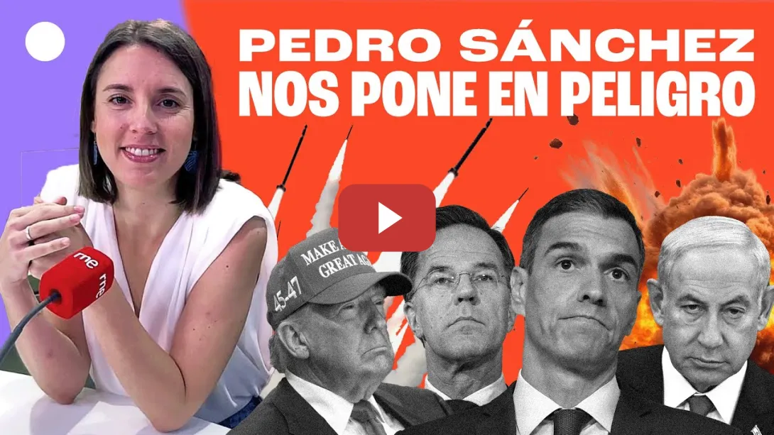 Embedded thumbnail for Sánchez y la OTAN nos ponen en peligro - Entrevista a Irene Montero en RNE