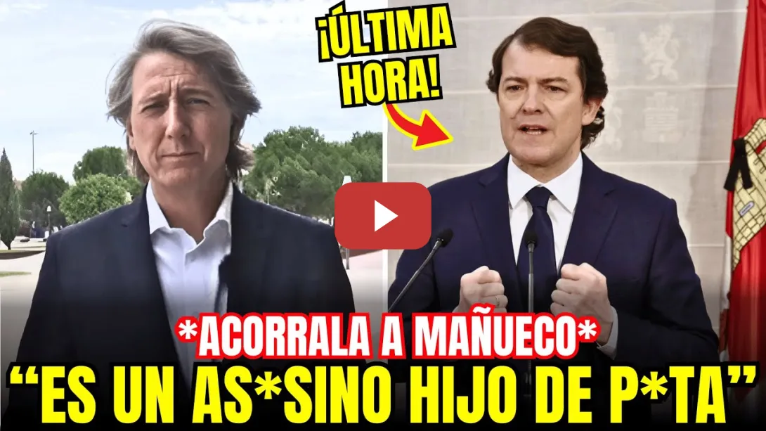 Embedded thumbnail for 🔥 ¡DEBE DIMITIR! Delegado del Gobierno DESMONTA los BULOS de Mañueco sobre los INCENDIOS