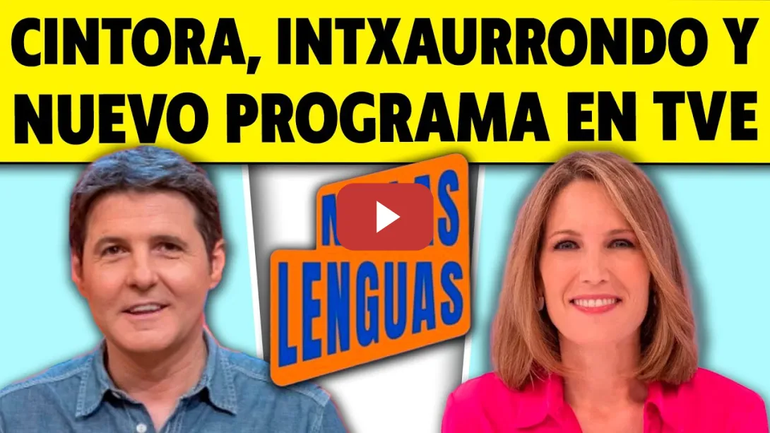 Embedded thumbnail for JESÚS CINTORA CON INTXAURRONDO: ¿DE QUÉ TRATARÁ EL NUEVO PROGRAMA &quot;MALAS LENGUAS&quot;?
