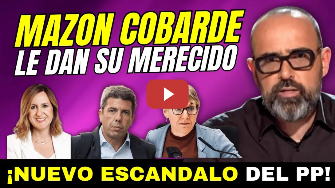 Embedded thumbnail for MAZÓN COBARDE &quot;CONCEJAL LE PLANTA CARA&quot; POR COLARSE EN EL AYUNTAMIENTO &quot;LE DA SU MERECIDO