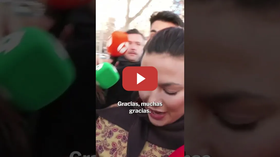 Embedded thumbnail for Declaraciones de Elisa Muliaá en la puerta de los juzgados en el juicio contra Íñigo Errejón