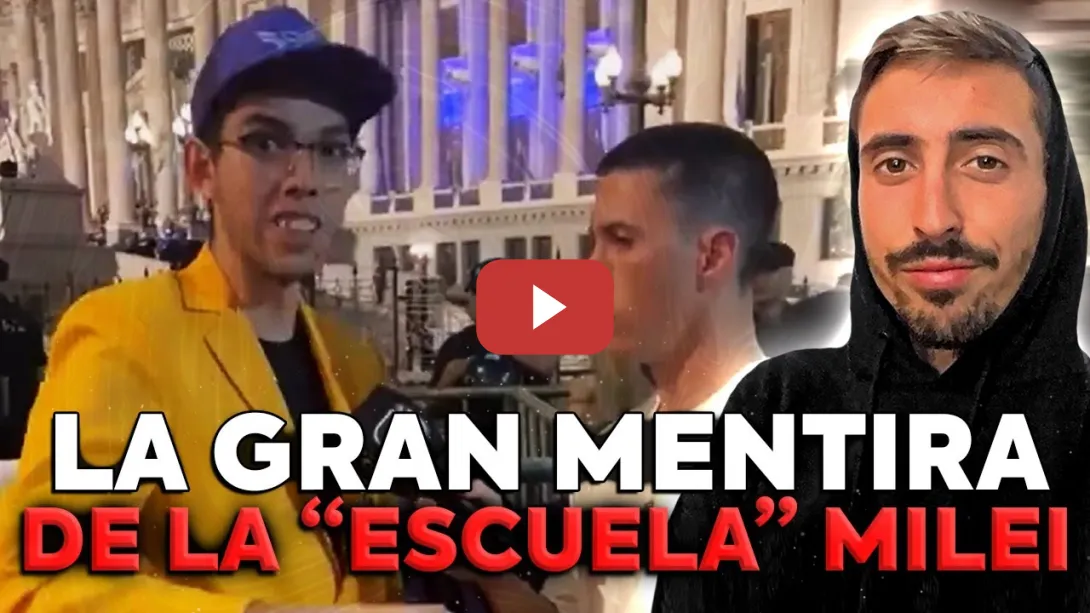 Embedded thumbnail for Votante libertario de Milei reconoce que vive de la paga de su abuela | EN LA DIANA