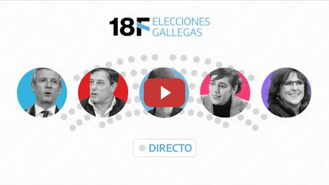 Embedded thumbnail for 🔵 ELECCIONES GALICIA | Debate electoral en TVG