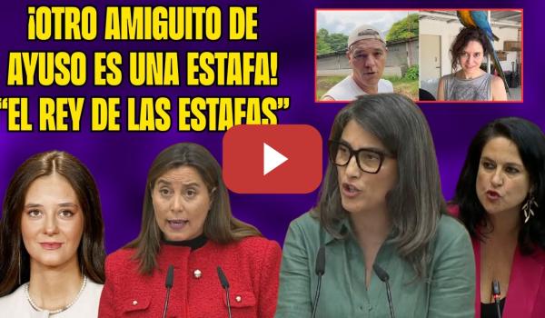 Embedded thumbnail for FRANK CUESTA otro AMIGO &quot;ESTAFADOR&quot; AYUSO ¡VICTORIA FEDERICA ENCHUFADA! LA IMPUTADA MILLÁN VAPULEADA