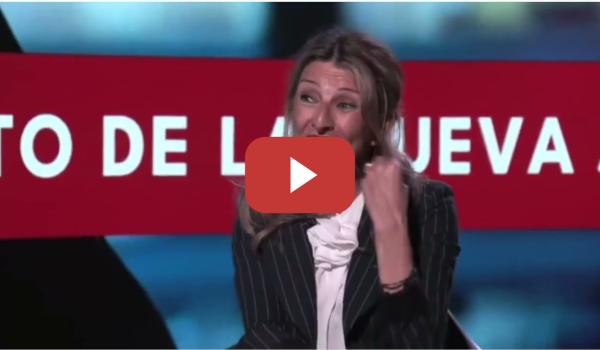 Embedded thumbnail for Yolanda Díaz defiende la &quot;flexibilidad interna bilateral&quot; en la empresa