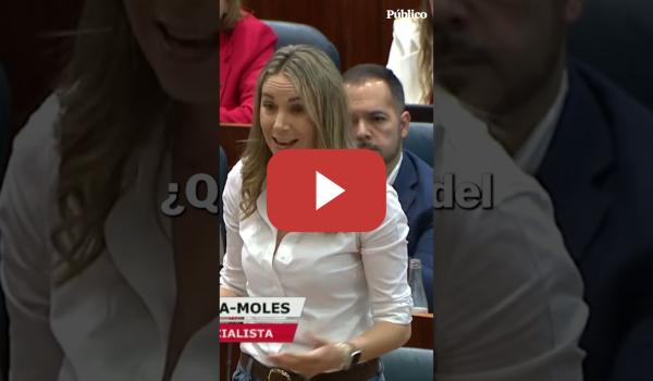 Embedded thumbnail for Mar Espinar a Ayuso: “Ha vuelto de México coronada como reina de la mentira compulsiva"