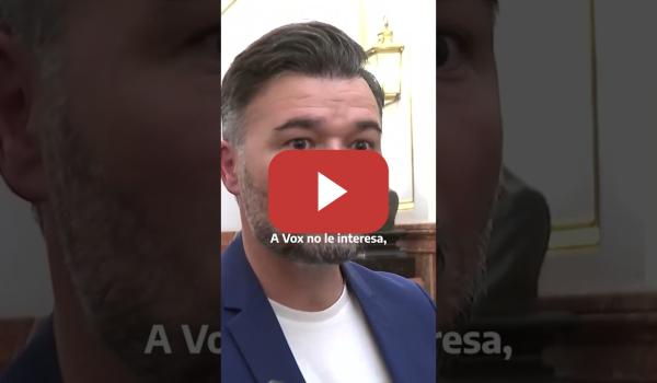 Embedded thumbnail for Rufián, sobre el derecho al aborto: &quot;Los derechos no obligan, no son amenazas&quot;.