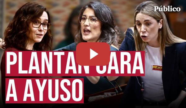 Embedded thumbnail for El aplaudido discurso de BERGEROT contra AYUSO sobre TRUMP: "Vaya usted a la guerra con ABASCAL"