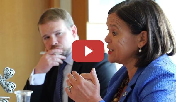 Embedded thumbnail for La presidenta del Sinn Fein, Mary Lou McDonald, recibe a Gorka Elejabarrieta en Dublin