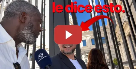 Embedded thumbnail for Vacilada histórica de Gabriel Rufián a Bertrand Ndongo... le dice esto