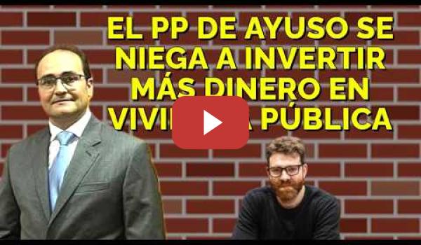 Embedded thumbnail for Piden más inversión para Vivienda Pública y el PP pone a un diputado inepto con excusas que dan risa