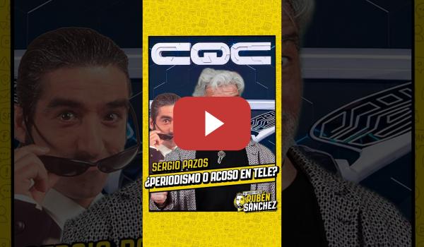 Embedded thumbnail for ¿Periodismo o acoso político? ¿Qué era CQC? | Sergio Pazos