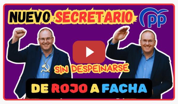 Embedded thumbnail for 🔥👔Miguel Tellado: De la hoz y el martillo a nuevo secretario general del PP, que le ladra a Podemos