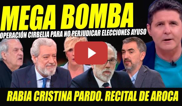Embedded thumbnail for ALERTA ROJA: DESTAPAN OPERACIÓN CIRBELIA PARA NO PERJUDICAR ELECCIONES AYUSO RETRASANDO JUICIO NOVIO
