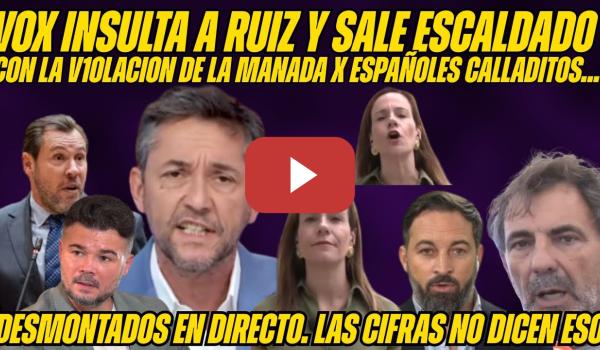 Embedded thumbnail for RUIZ DESMONTA las MENTIRAS de la Portavoz de VOX por el Open Arms: ¡CAZA TODOS los BULOS de ABASCAL!