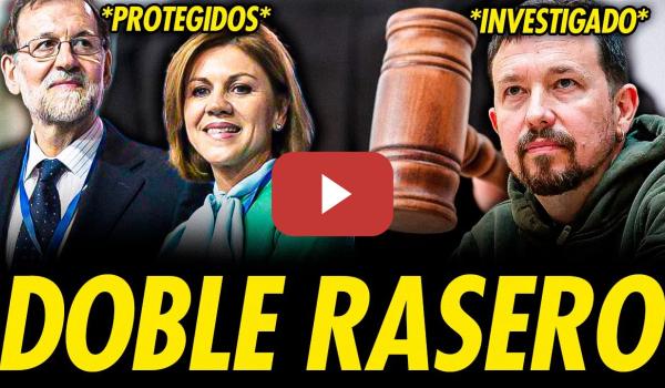 Embedded thumbnail for DOBLE RASERO JUDICIAL: PRUEBAS PROTEGEN A M. RAJOY Y COSPEDAL, MONTAJES PARA PERSEGUIR A SUS RIVALES