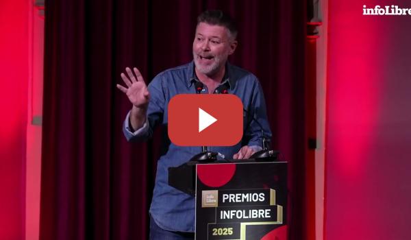 Embedded thumbnail for Monólogo de Héctor de Miguel en los Premios infoLibre 2025