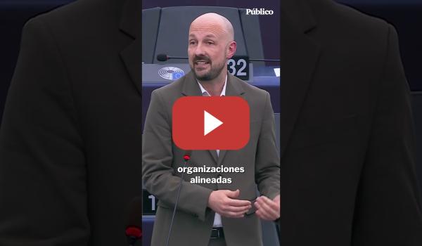 Embedded thumbnail for Botenga, eurodiputado, alerta: "Israel sigue una estrategia deliberada contra nuestras democracias"