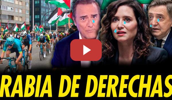 Embedded thumbnail for LÁGRIMAS DE G3NOCIDA: LA DERECHA RABIA CON EL BOICOT A LA VUELTA CICLISTA