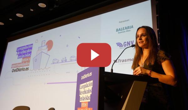 Embedded thumbnail for 🟡 Angy Galvín inaugura la jornada “La regulación de vehículos en las islas: retos y oportunidades”