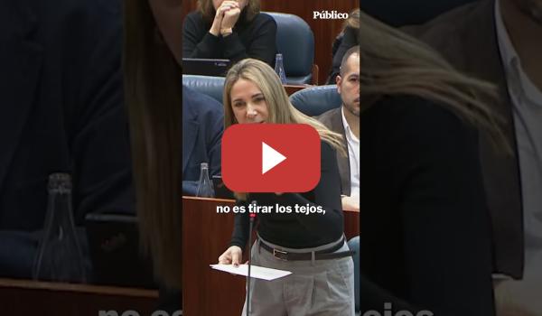Embedded thumbnail for Mar Espinar a Ayuso sobre el caso de acoso sexual del alcalde de Móstoles a una concejala del PP