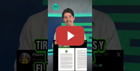 Embedded thumbnail for FLÁVIO BOLSONARO: ¡SE PROCLAMÓ PRESIDENTE Y TRUMP LO DEJÓ SOLO!