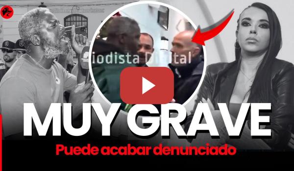 Embedded thumbnail for Bertrand Ndongo casi se pega con un dirigente del PSOE y propina insultos graves a Sarah Santaolalla