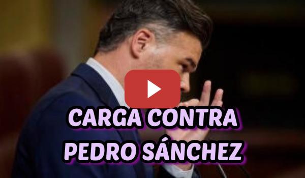 Embedded thumbnail for Gabriel Rufián responde a Pedro Sánchez por las "explicaciones" sobre la corrupción del PsoE
