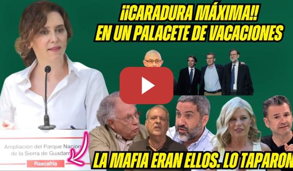 Embedded thumbnail for AYUSO DESTRUIDA: de VACACIONES en CHALETAZO GRATIS. &quot;RAJOY sería CONDENADO con DOCTRINA CASO ERE&quot;