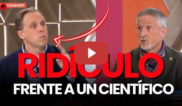 Embedded thumbnail for El "economista" DANIEL LACALLE hace el RÍDICULO frente al CIENTÍFICO FERNANDO VALLADARES (otra vez)