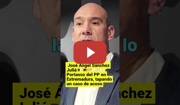 Embedded thumbnail for Vaya gente tienen en el  PP de Extremadura