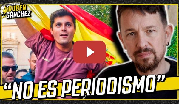 Embedded thumbnail for "A un escuadrista de ultraderecha no se le puede dar consideración de periodista" | PABLO IGLESIAS