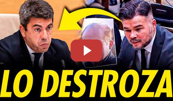Embedded thumbnail for RUFIÁN DESTROZA A MAZÓN EN LA COMISIÓN DE LA DANA DEL CONGRESO