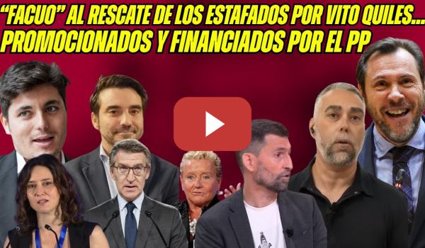 Embedded thumbnail for DESTAPAN VÍNCULOS de NEGRE con EMPRESA HERMANA FEIJÓO. VITO QUILES DENUNCIADO por ESTAFA!