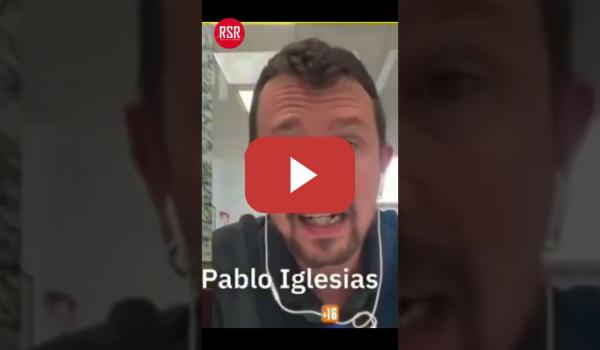 Embedded thumbnail for Pablo Iglesias ya lo dijo, lo dice y lo recordará