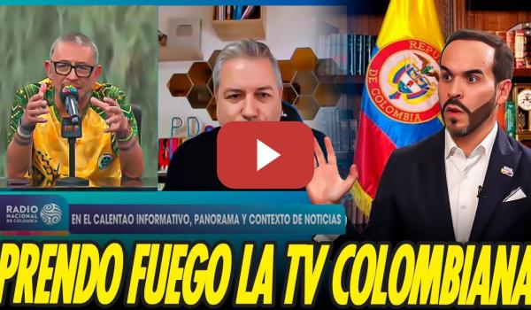 Embedded thumbnail for ME ENTREVISTAN EN TELE COLOMBIANA SOBRE CAMPAÑAS SUCIAS, APROVECHO Y METO NAPALM A DE LA ESPRIELLA