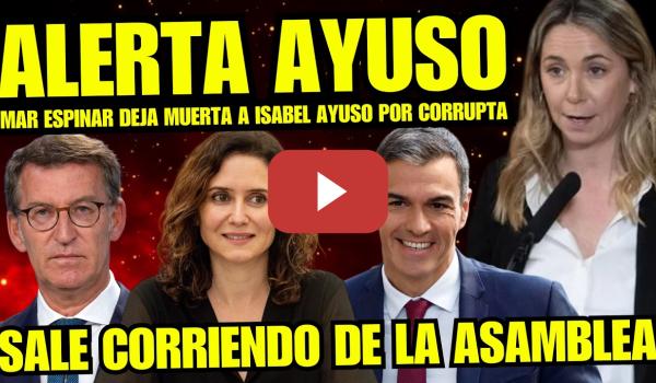Embedded thumbnail for ¡BRUTAL! MAR ESPINAR DENUNCIA A AYUSO “DESTAPA UN NUEVO CASO DE CORRUPCIÓN Y LA ASAMBLEA ESTALLA”
