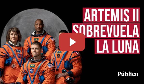 Embedded thumbnail for 🔴Directo | Artemis II sobrevuela la cara oculta de la Luna