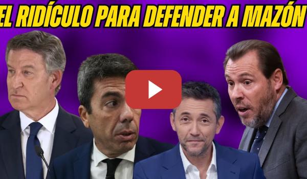 Embedded thumbnail for RIDÍCULO de FEIJÓO por DEFENDER a MAZÓN 😂 Le dan un REVOLCÓN de BANDERA! &quot;Guardia Civil Patriótica&quot;