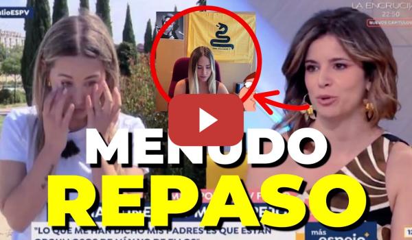 Embedded thumbnail for El repaso brutal que le han dado a Noelia Núñez en directo por su bandera &quot;anarcocapitalista&quot;