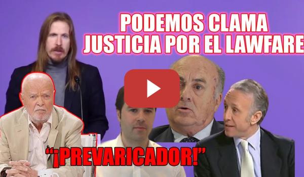 Embedded thumbnail for ❗ Podemos DENUNCIA a García-Castellón por &quot;PREVARICACIÓN&quot; y la omisión de PERSEGUIR DELITOS