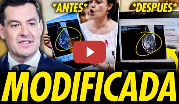 Embedded thumbnail for ESCÁNDALO EN ADNALUCÍA: PRUEBAS DE LAS MAMOGRAFÍAS MODIFICADAS Y CAMPAÑA SUCIA DEL PP CONTRA AMAMA
