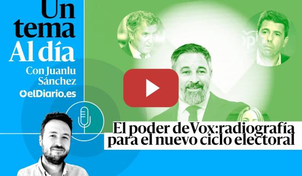 Embedded thumbnail for 🎙 PODCAST | El poder de Vox: radiografía para el nuevo ciclo electoral · UN TEMA AL DÍA