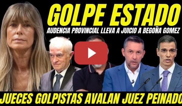 Embedded thumbnail for GOLPE ESTADO JUDICIAL "AUDIENCIA PROVINCIAL LLEVA A JUICIO A BEGOÑA GÓMEZ AVALA MONTAJE JUEZ PEINADO
