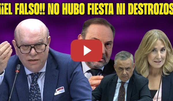 Embedded thumbnail for DIRECTOR de PARADORES DEJA por los SUELOS a PP y VOX ¡EL BULO sobre ÁBALOS con SEÑORITAS y FIESTAS!