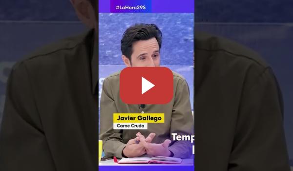 Embedded thumbnail for Mazón y el aniversario de la DANA - Javier Crudo en La Hora de TVE