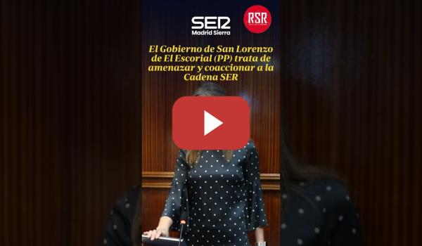 Embedded thumbnail for El PP de San Lorenzo de El Escorial coacciona a la Prensa