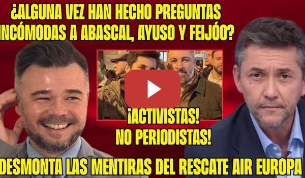 Embedded thumbnail for RUFIÁN FULMINA a AGITADORES ULTRAS. RUIZ DESMONTA FILTRACIONES y RESCATE AIR EUROPA &quot;PURO SALSEO&quot;